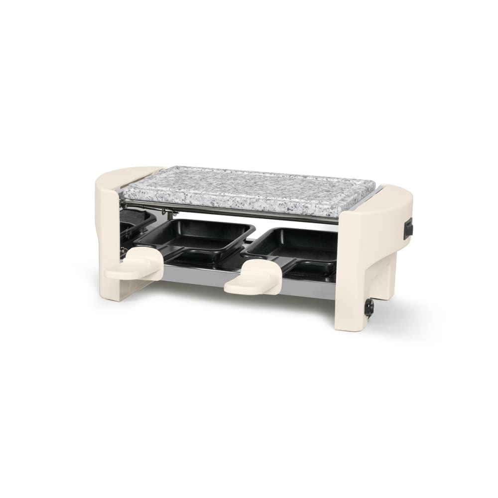 Appareil à raclette 2 personnes crème Appareil à raclette 2 personnes crème
