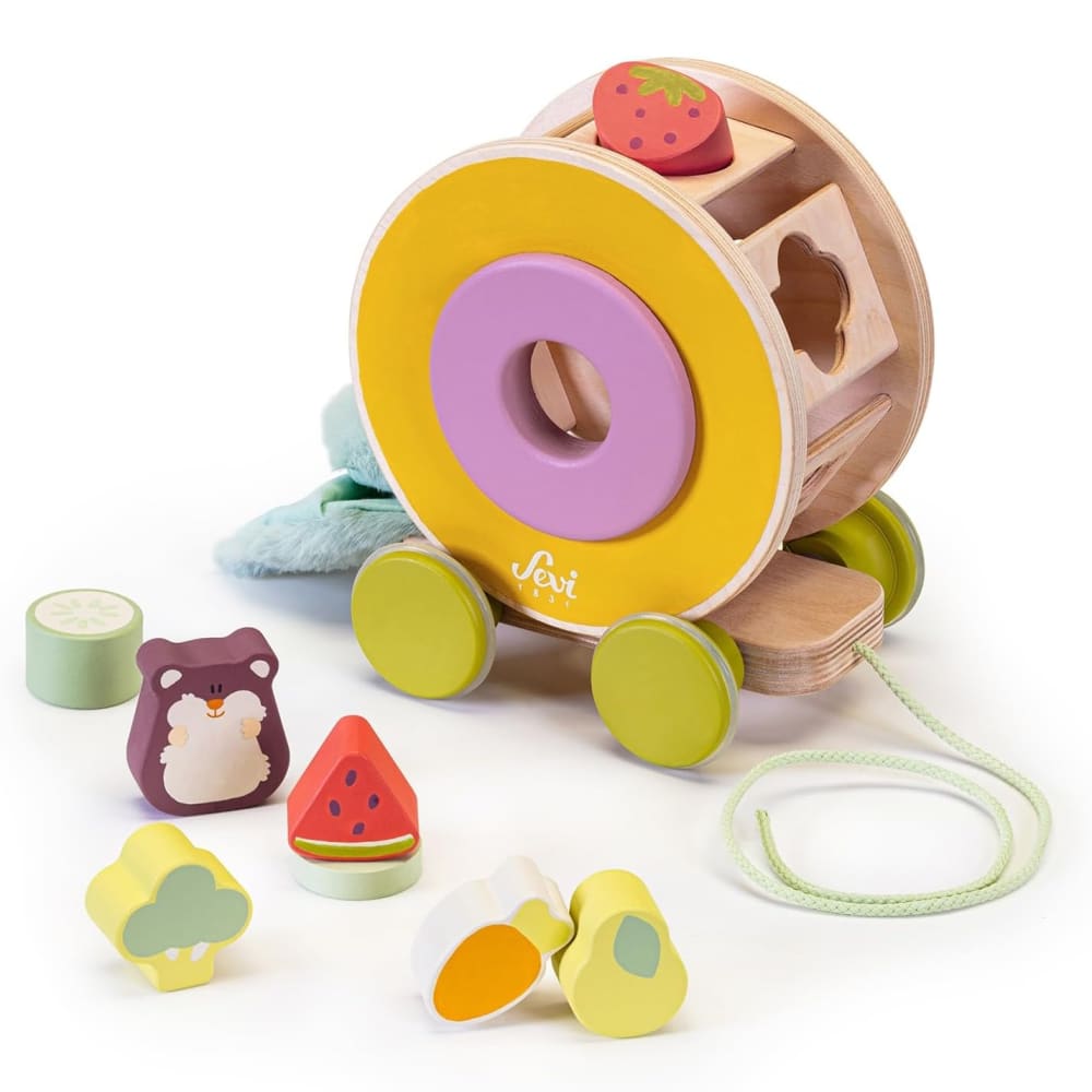 Sevi Nachzieh-Hamster BEIGE HOLZ Baby