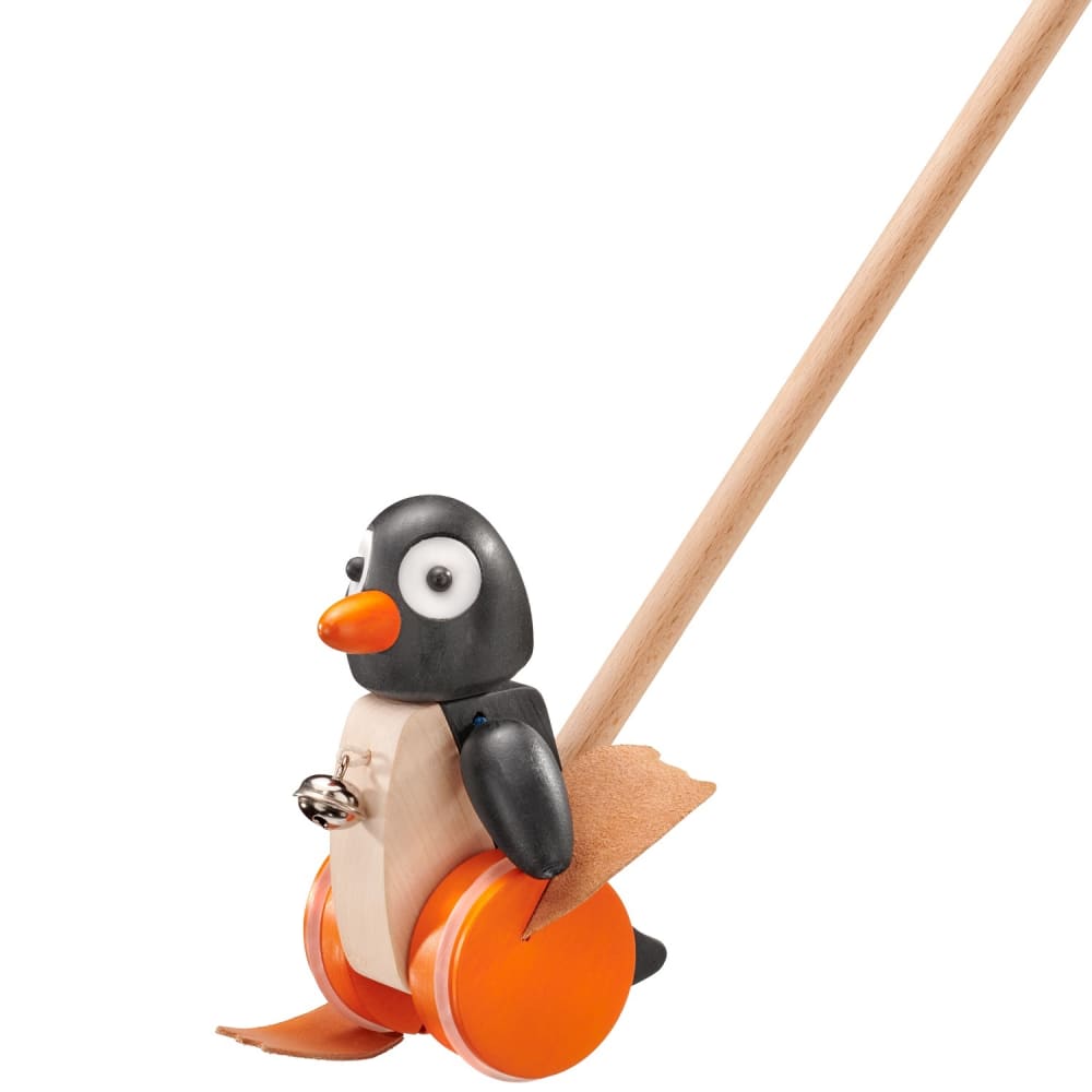 Selecta Pingo zum Schieben SCHWARZ HOLZ Baby
