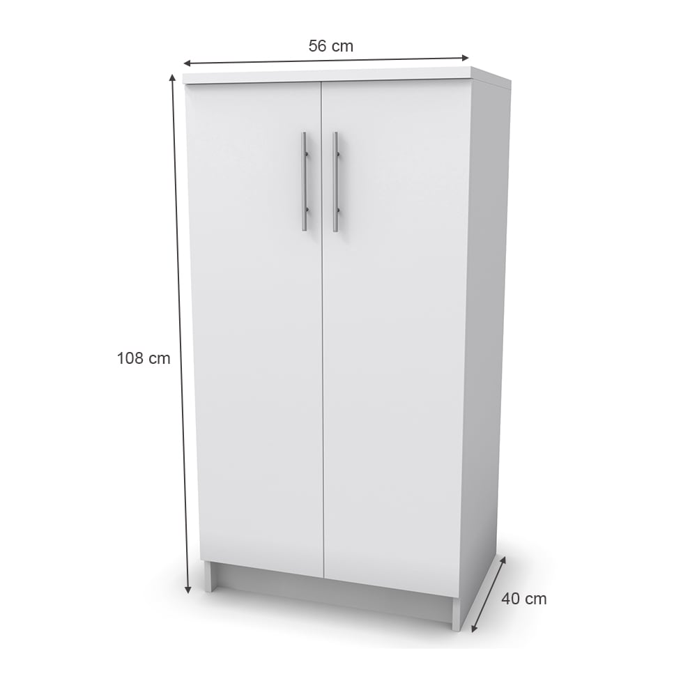 Schuhschrank, Weiß 56 x 108cm - Maisons Du Monde