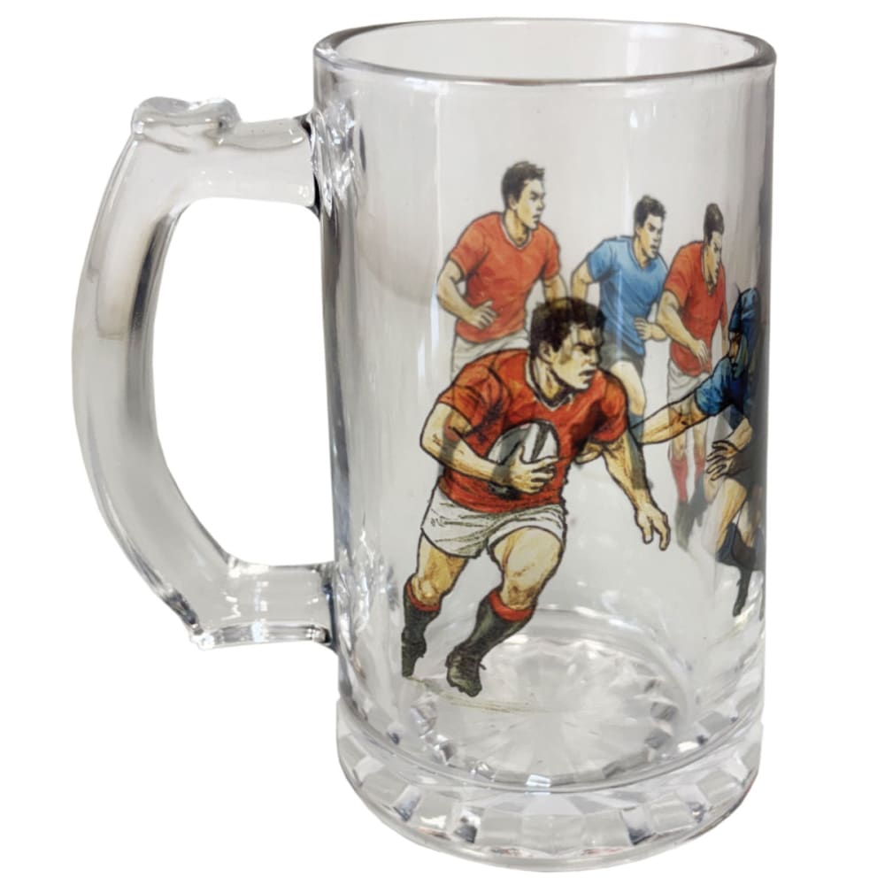 Chope à bière rugby  470 ml