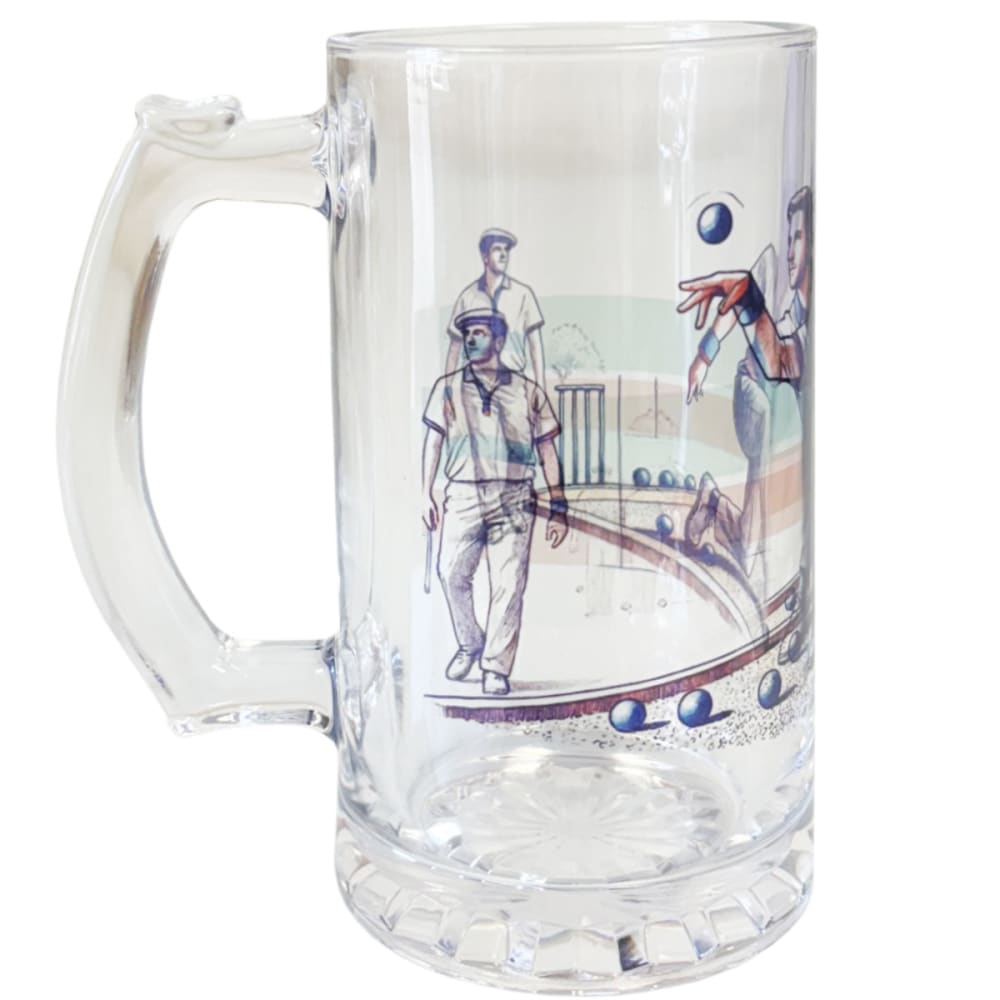 Chope à bière pétanque  470 ml