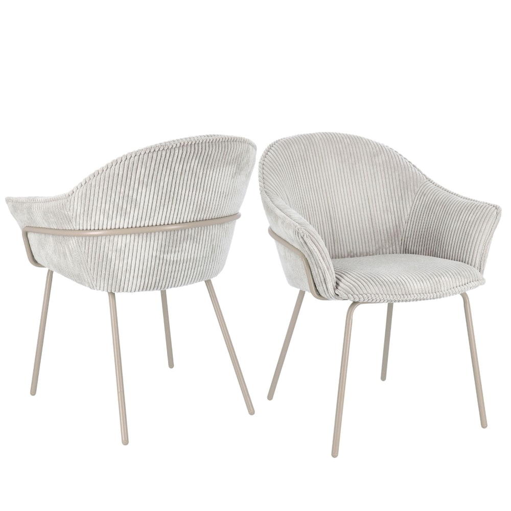 Lot 2 chaises salle