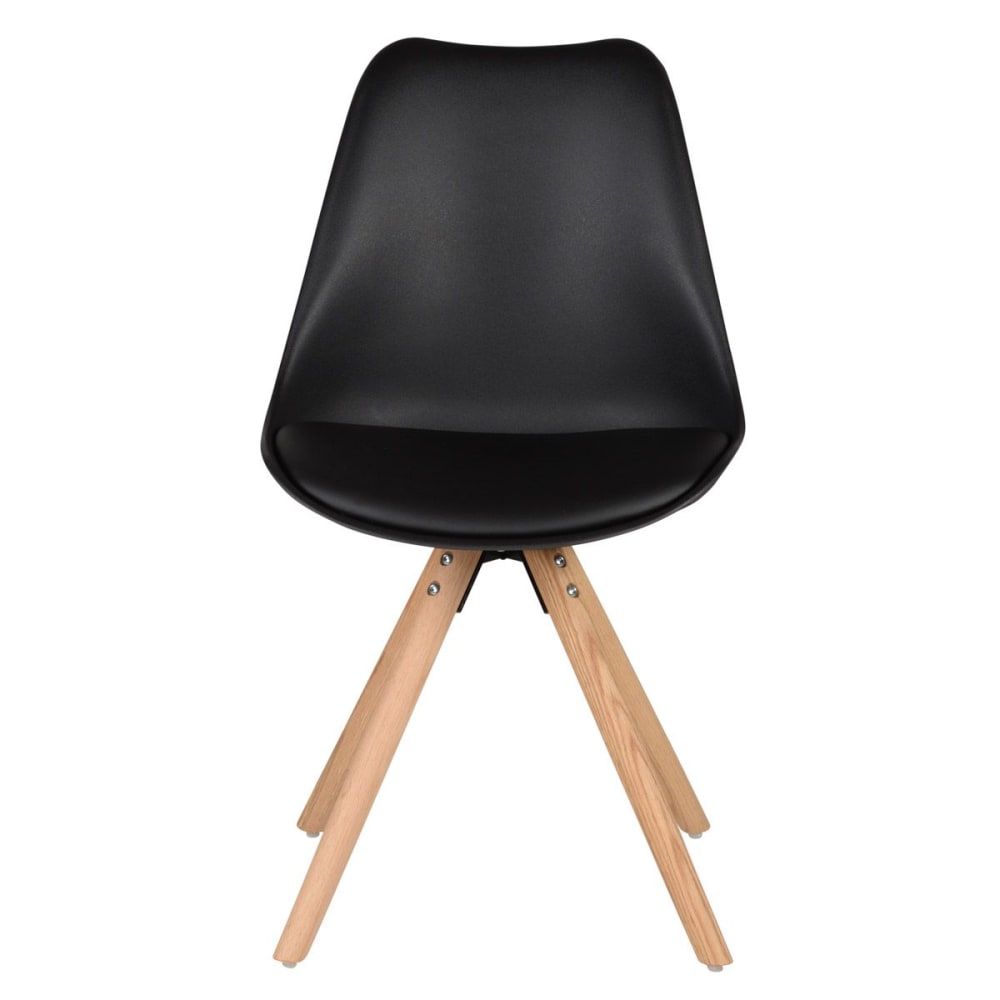 chaise noire