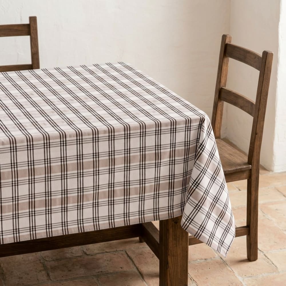 Gamusi Karierte abwaschbare Tischdecke, 140x100 cm style landhaus Mehrfarbig Öko-Tex Zertifikat Baumwolle
