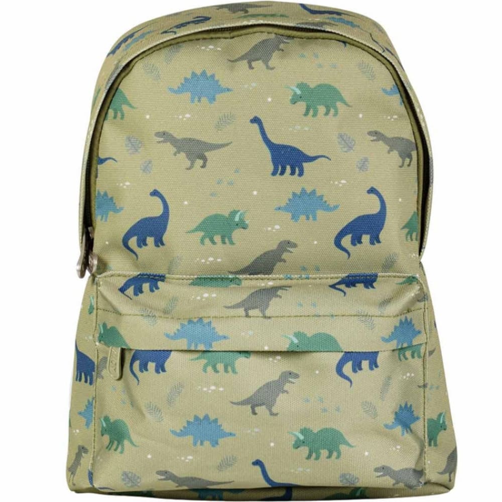 A Little Lovely Company Kindergarten-rucksack mit verspielten motiven style classic chic Grün Pes - Polyester