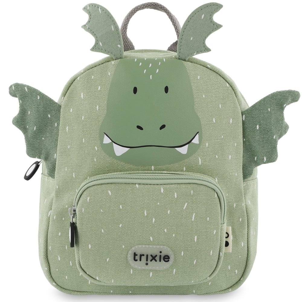 Trixie Kleiner Rucksack Mr Dragon Grün Baumwolle