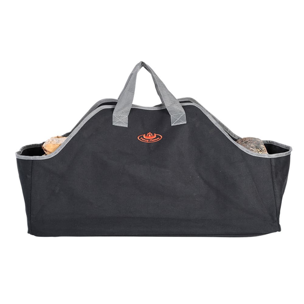 Sac à bûches noir 60 cm Sac à bûches noir 60 cm