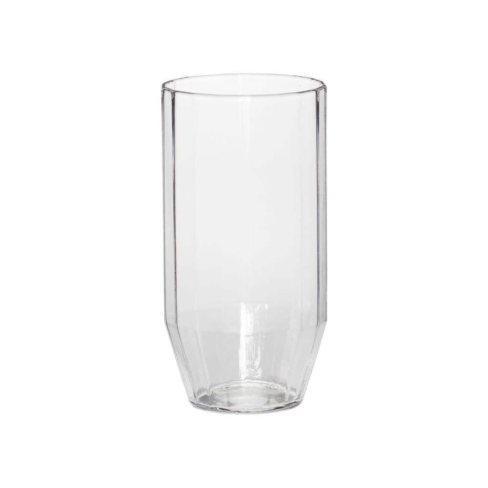 Verre à eau en verre transparent