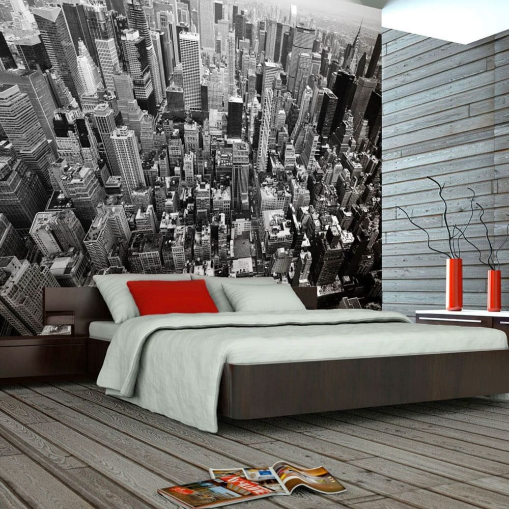 Papier peint états-unis, new york : fr n&b 300 x 230 cm — vue 3