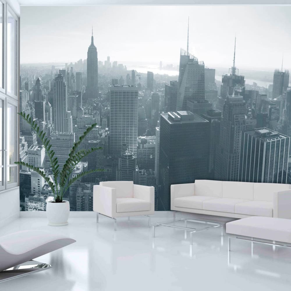 Papier peint panorama de new york en n&b 300 x 230 cm — vue 3