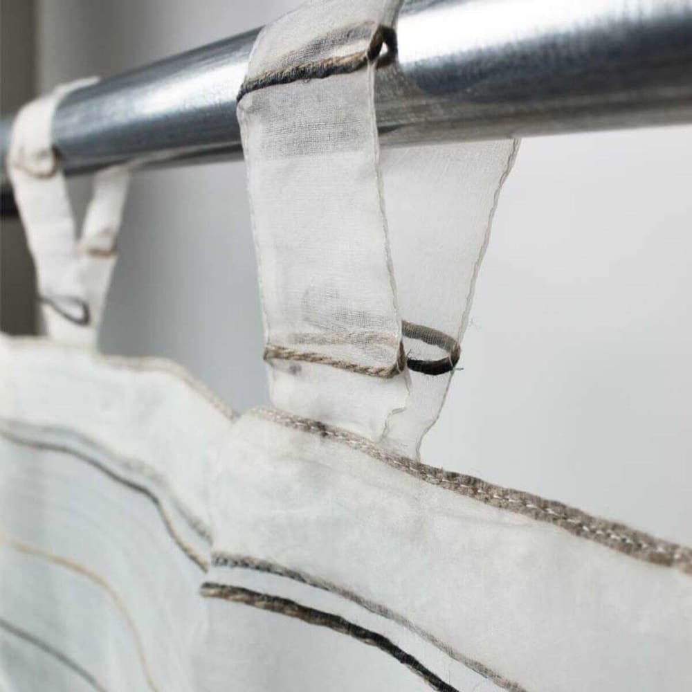 Gardine Polyester Beige 110x250 - Maisons Du Monde