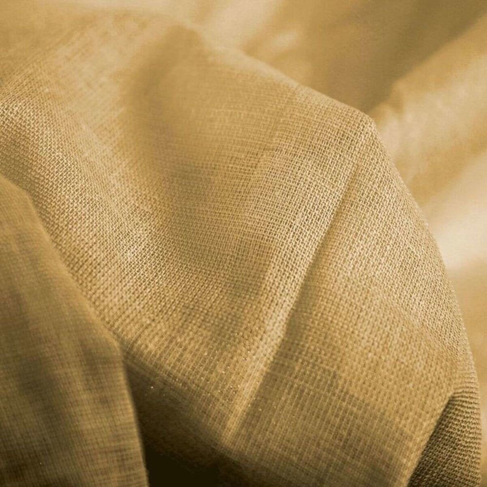 The Deco Factory Gardine Baumwolle Beige Natur 105x250 Beige Baumwolle