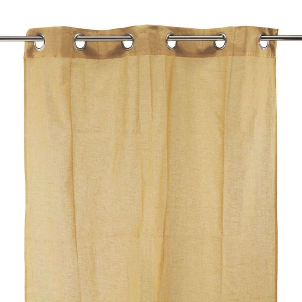 Gardine Baumwolle Beige Natur 105x250 - Maisons Du Monde