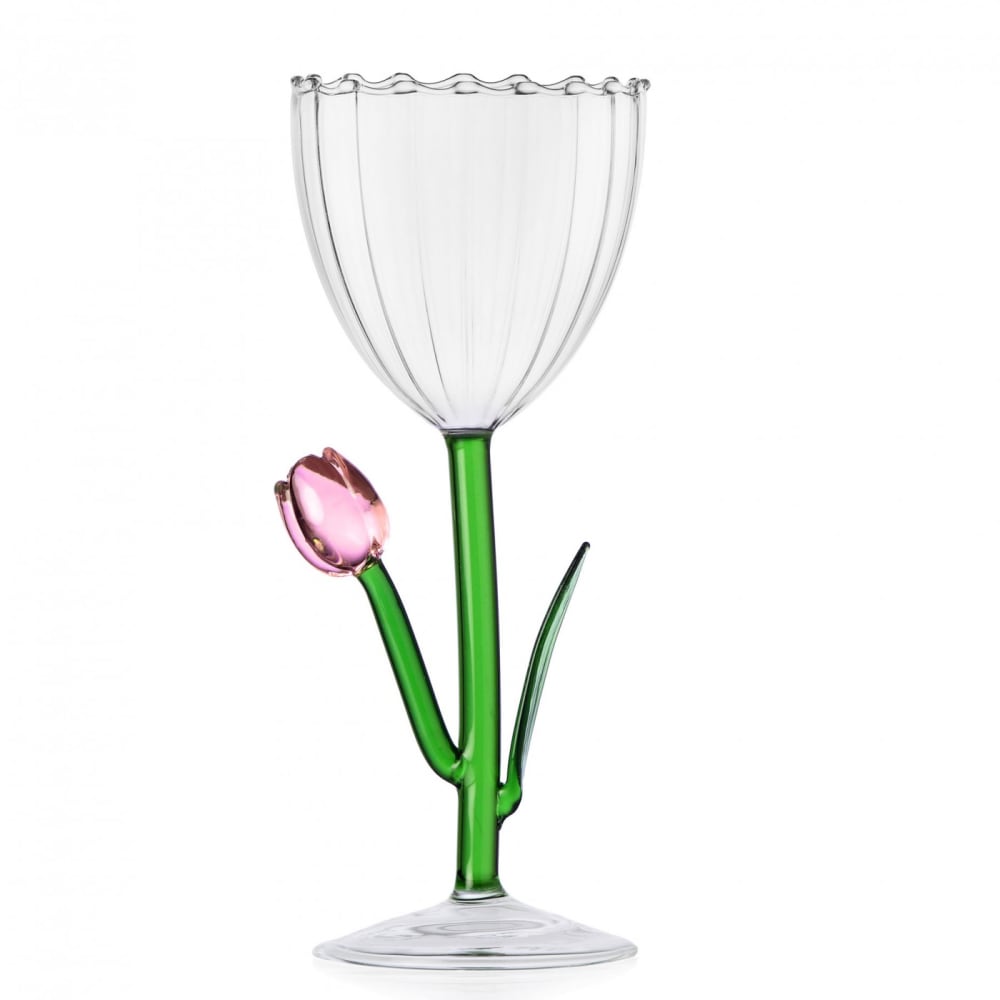 Verre à pied tulipe botanica