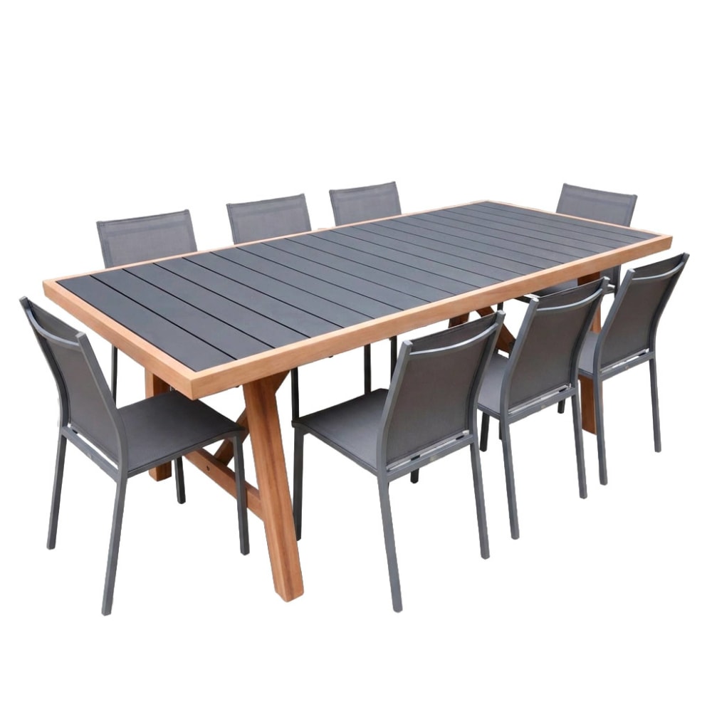 Table de jardin bois - assises