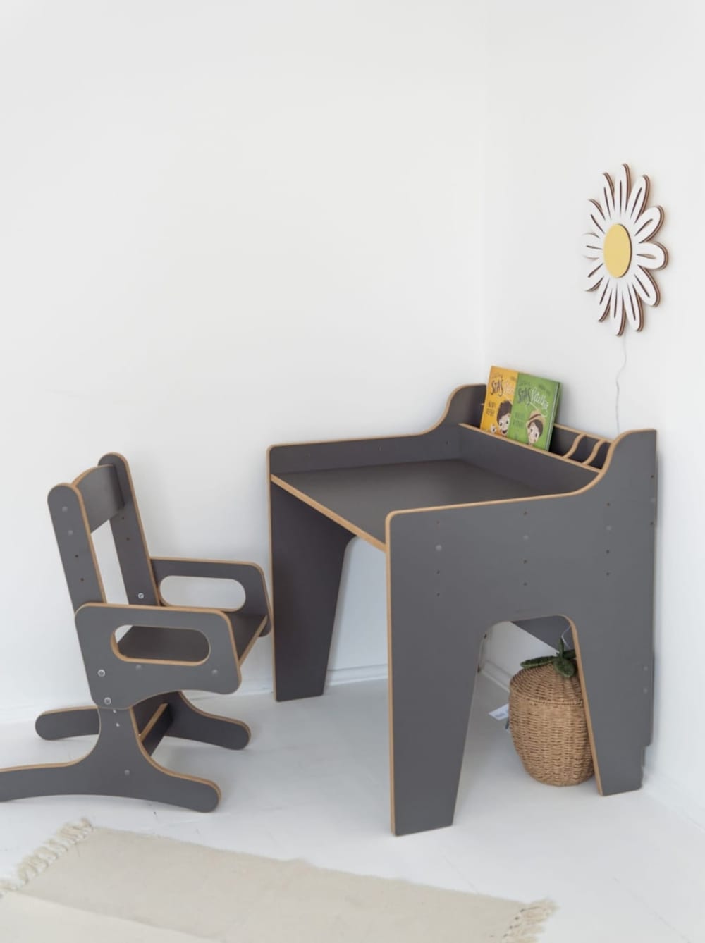 bureau et chaise réglables - enfant