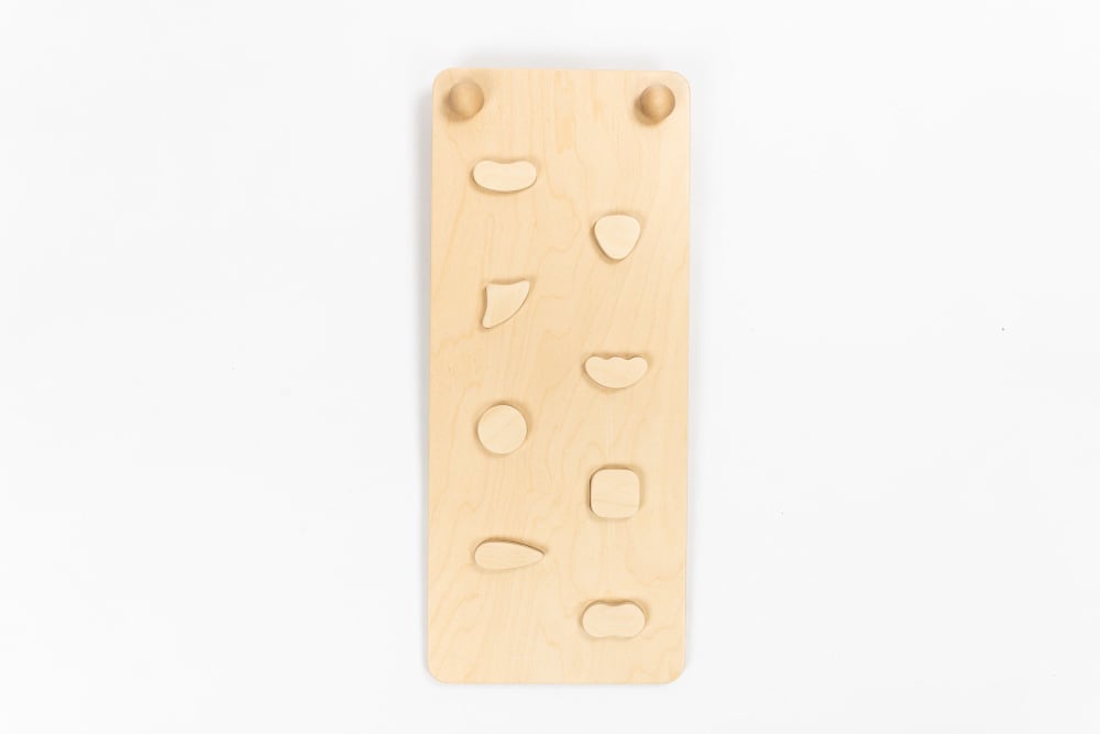Leg&go Pikler-Kletterrampe für Kinder aus Holz Beige Holz