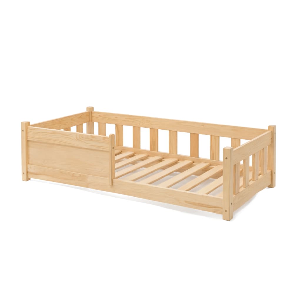 Adeko Kids Kinderbett aus Holz BRAUN HOLZ Baby