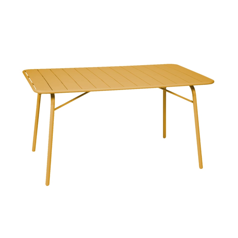 Table de jardin pliante - ocre