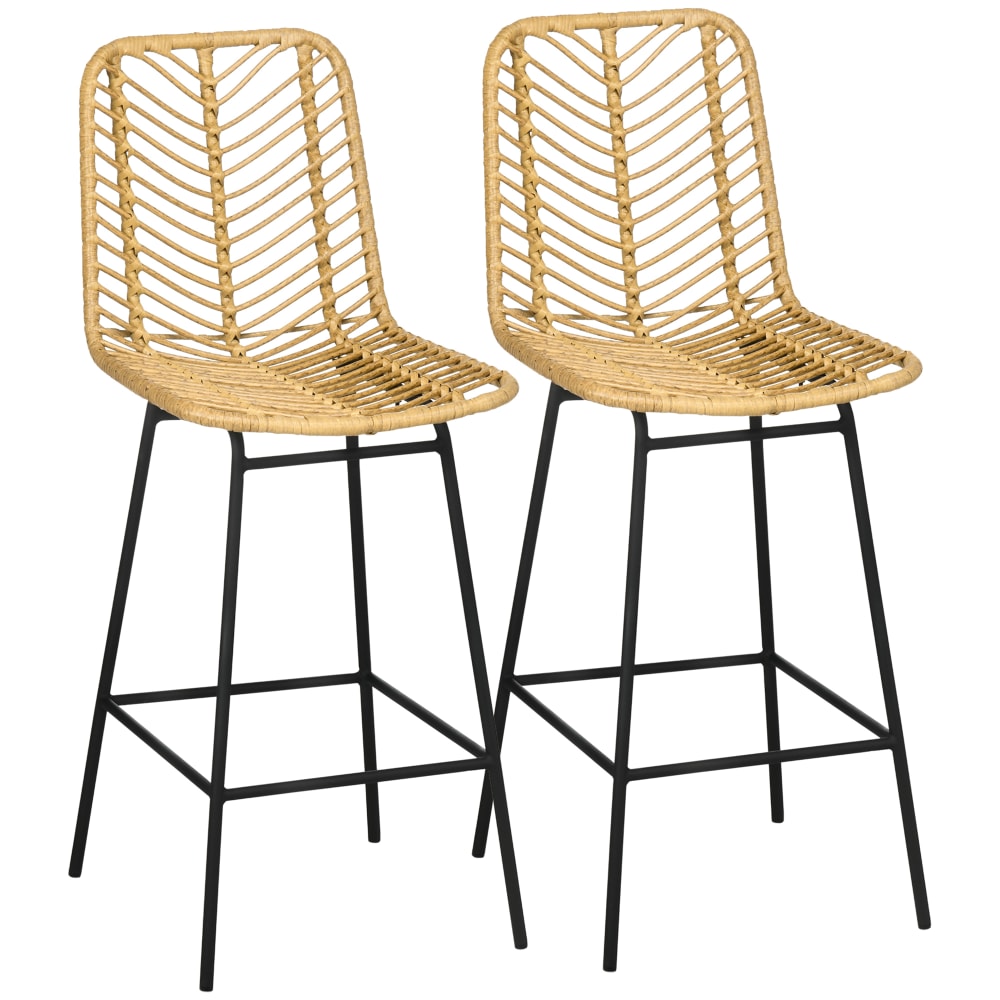 Lot 2 chaises jardin
