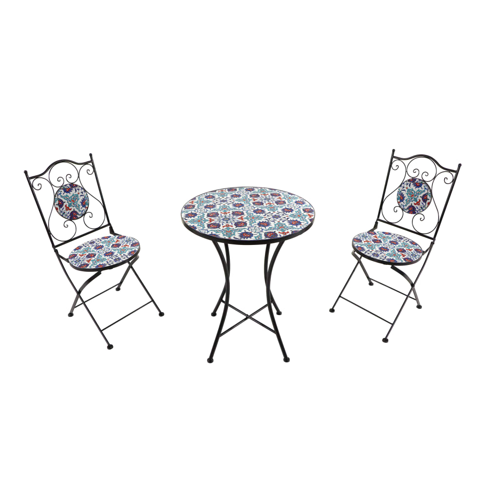 Table bistrot avec 2
