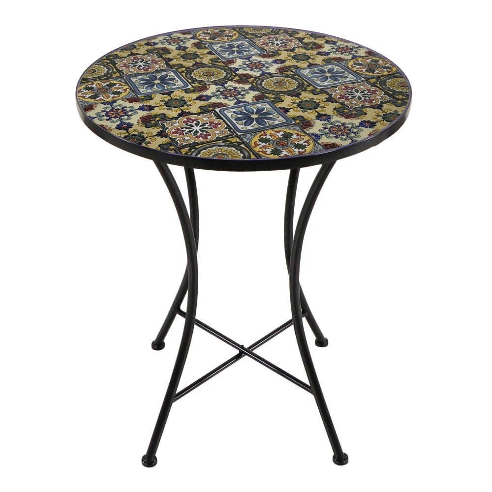 1 table de bistrot mosaïque