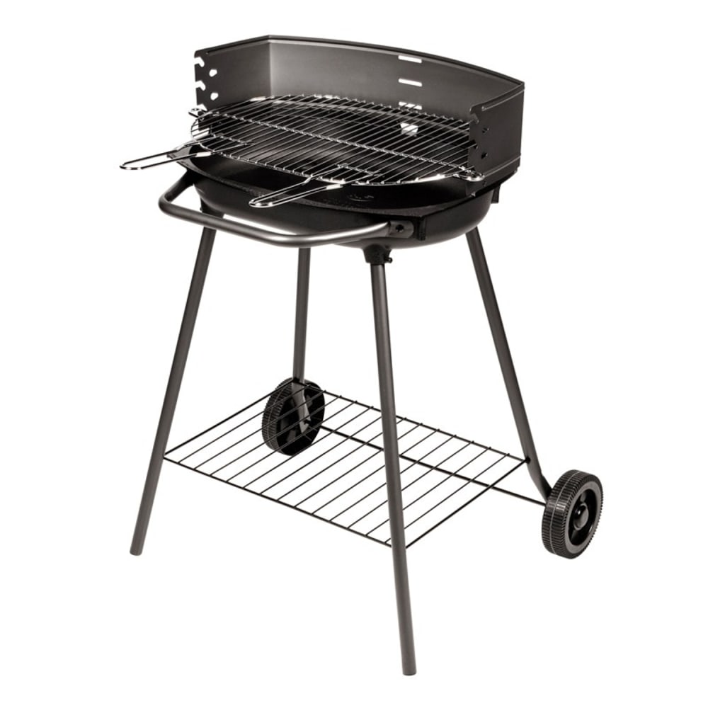 Barbecue fonte sur chariot,