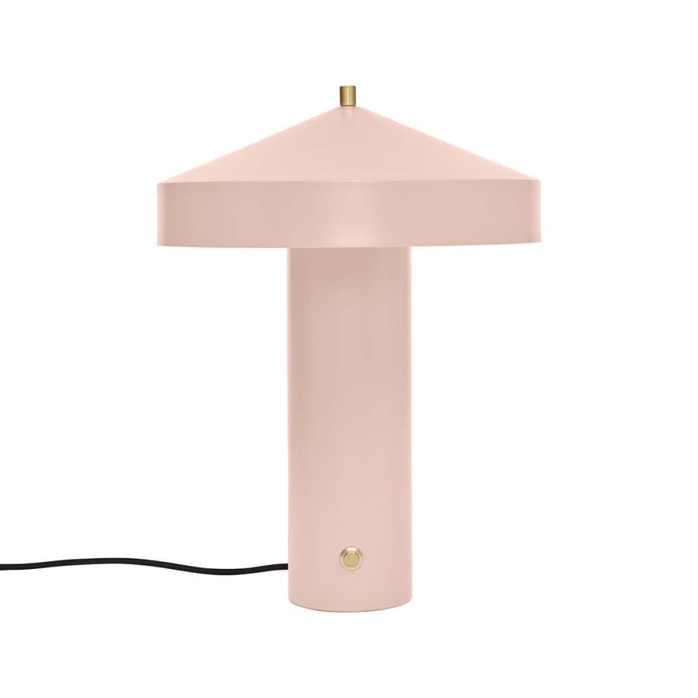 Lampe de table d’intérieur rose en métal 30×41 cm