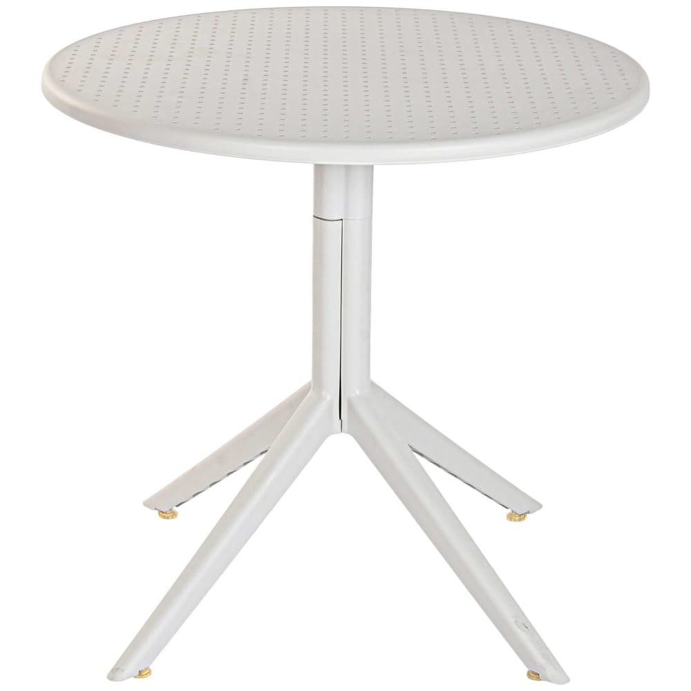 Table de jardin en polypropylène - gris