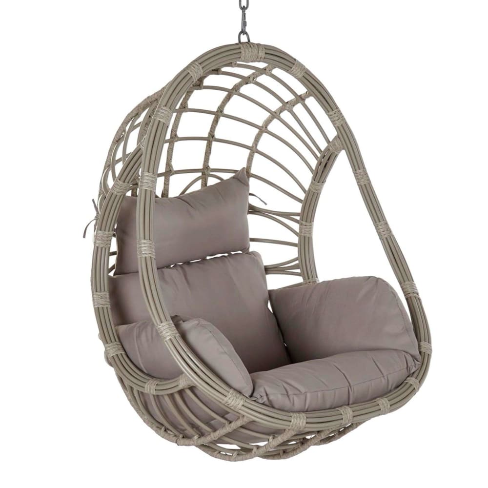 fauteuil suspendu en - rotin