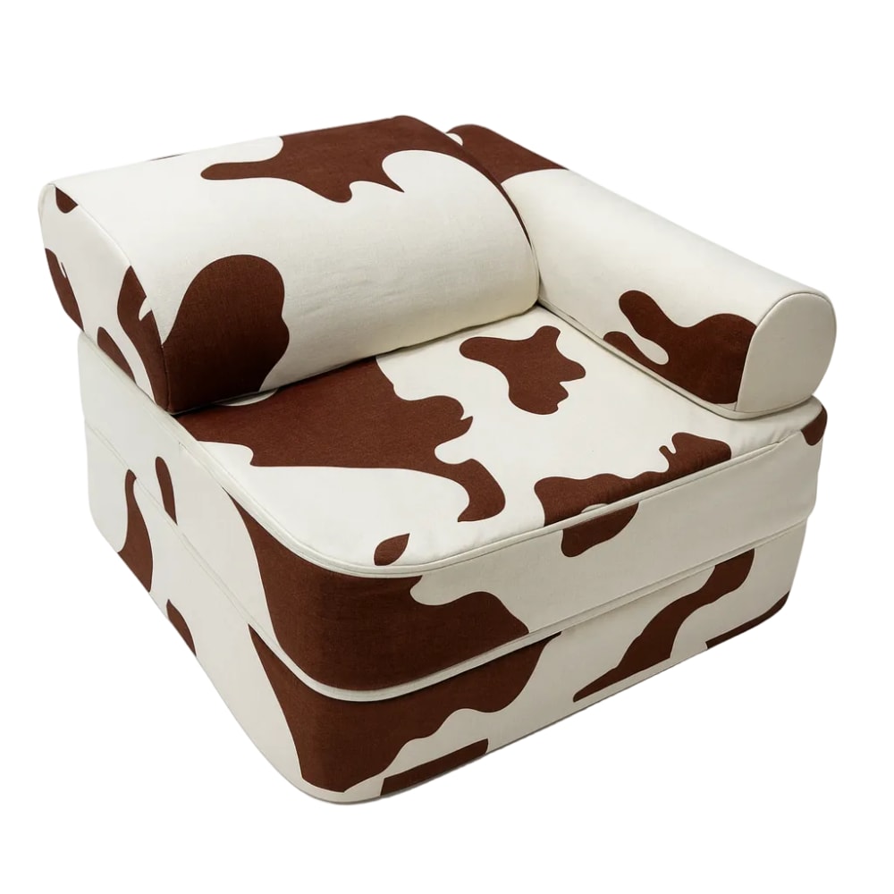 Fauteuil enfant modulable en mousse blanc