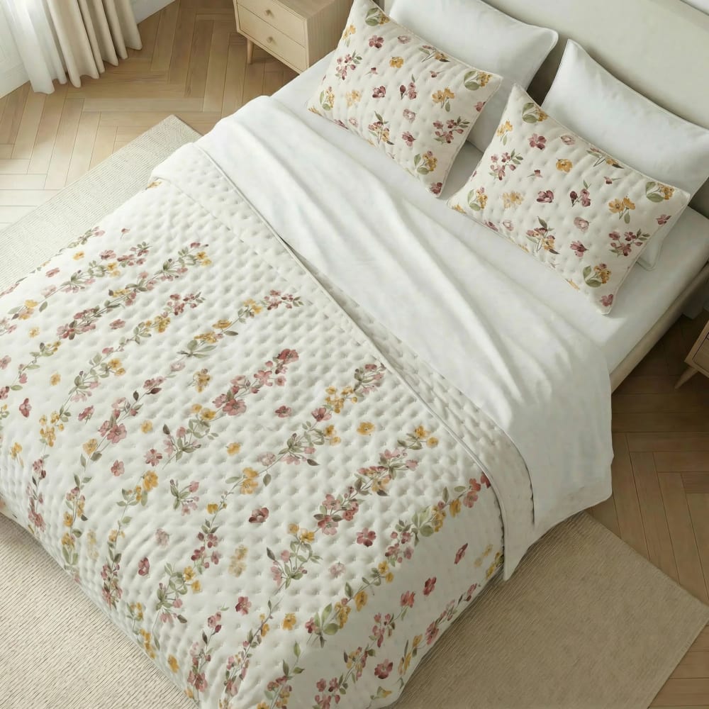 Couvre-lit imprimé extra doux multicolore 250x270 cm Couvre-lit imprimé extra doux multicolore 250x270 cm