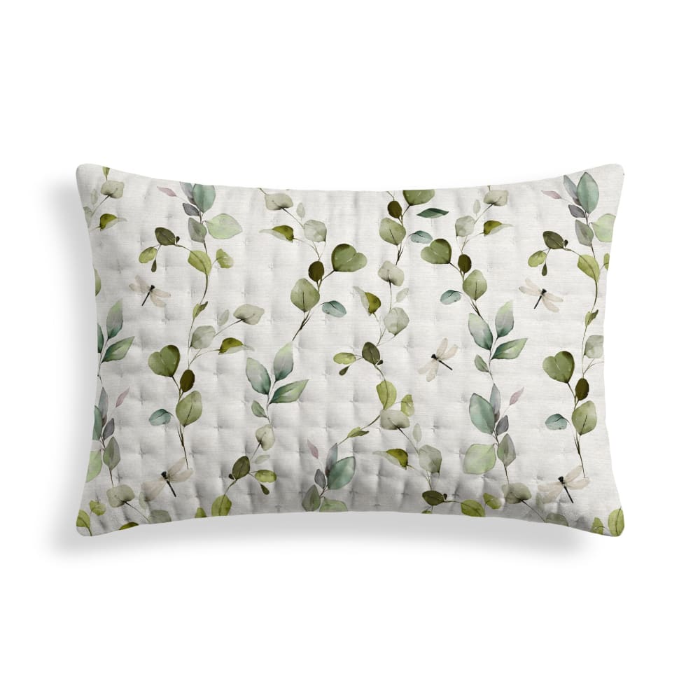 Housse de coussin matelassée multicolore 30x50 cm