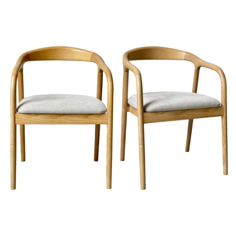 Fauteuil de table en - massif