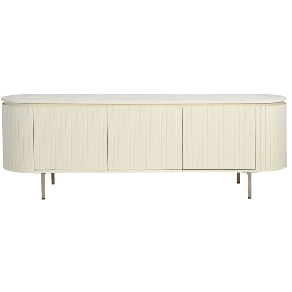 Meuble tv 170 cm en bois - massif