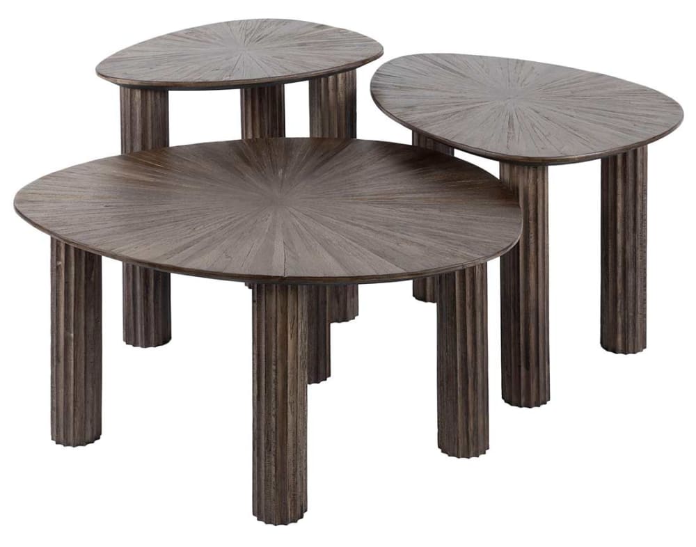 Lot de 3 tables basses
