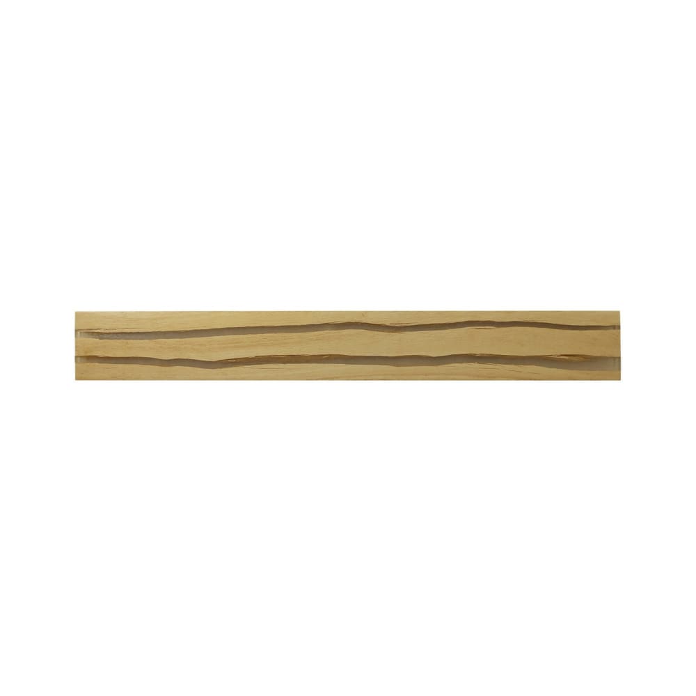 Conner - applique murale led en bois, marron, l 80 cm