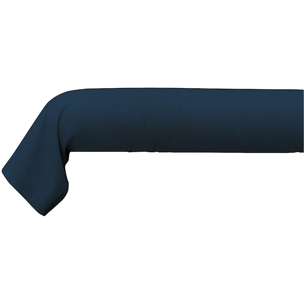 Taie de traversin coton bleu impérial 185 cm