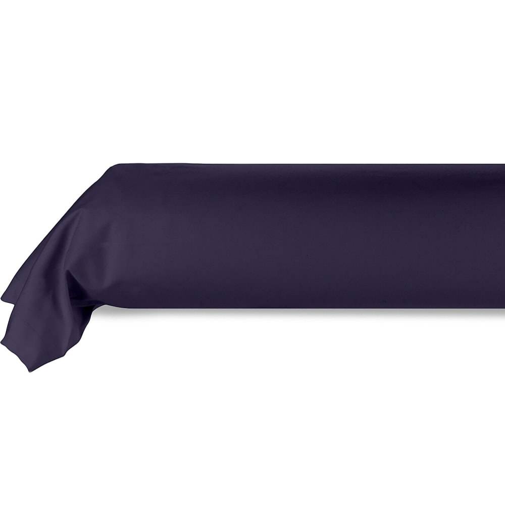 Taie de traversin coton bleu impérial 185 cm