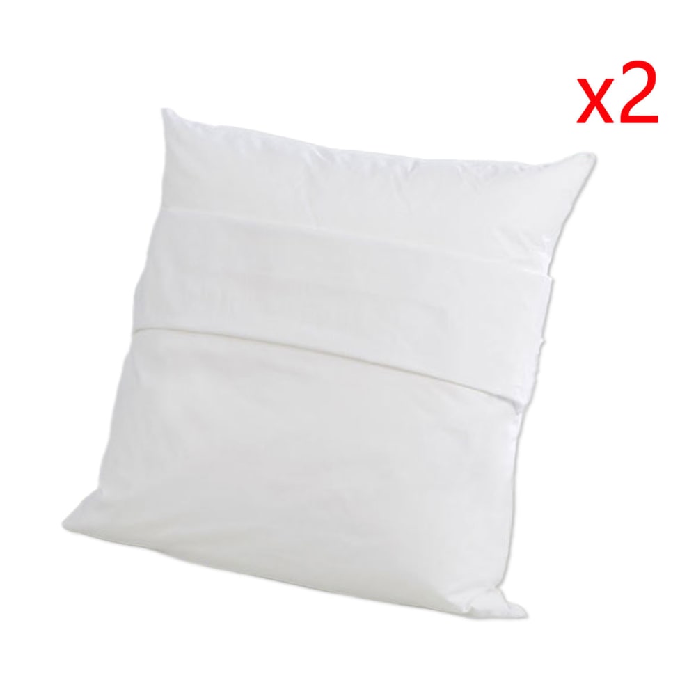 DODO  Lot De 2 Prot&egrave;ge Oreillers Imperm&eacute;able Et Respirant - 65 X 65 Cm