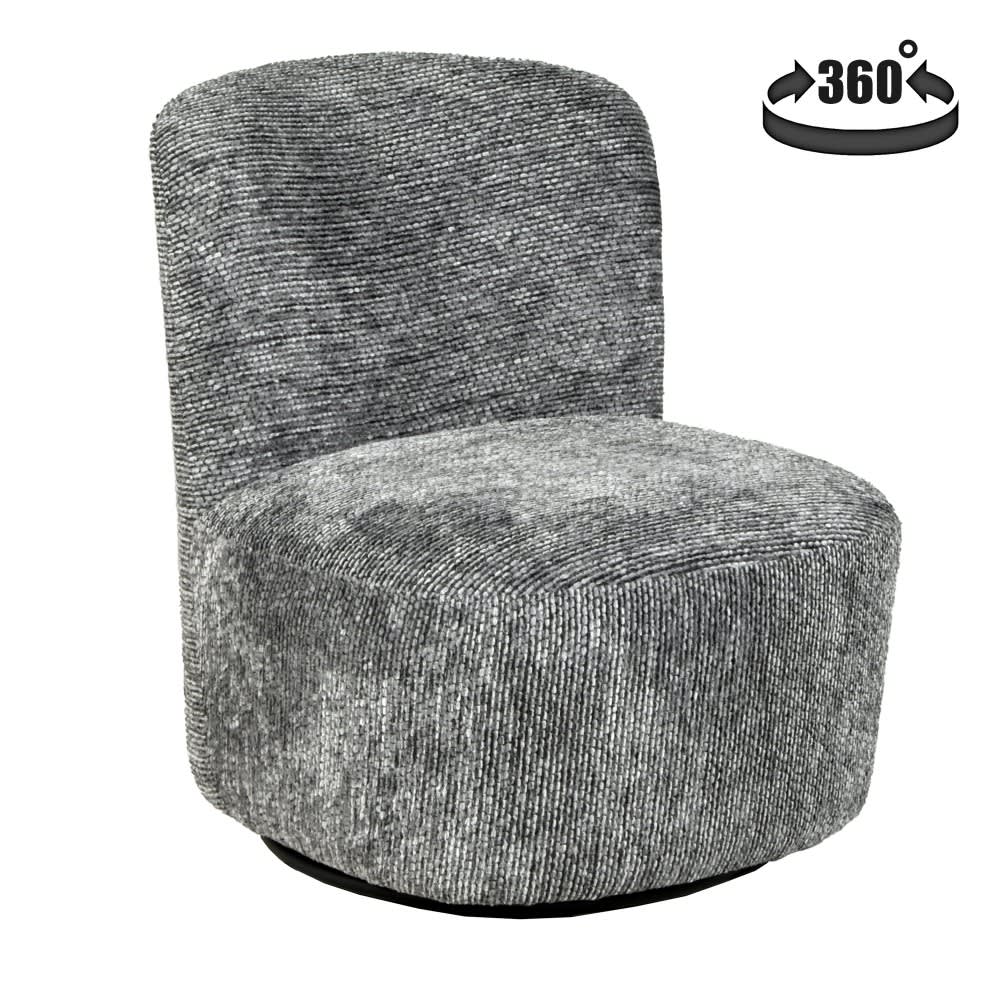 fauteuil pivotant, gris