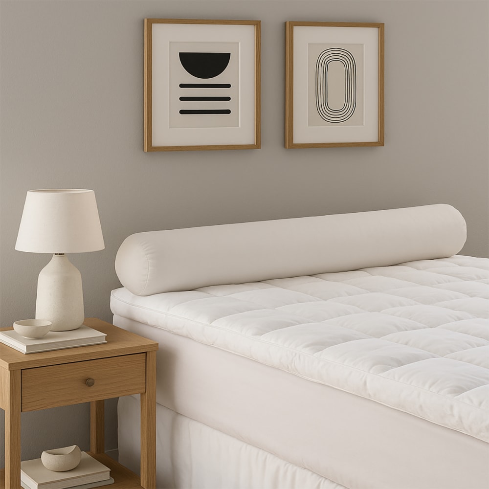 Traversin plume - ferme 140 cm - Maisons du Monde