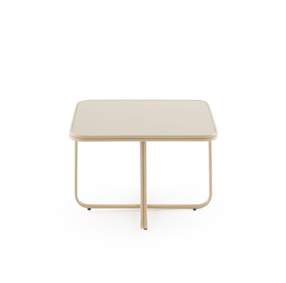 table d'appoint en métal - plateau
