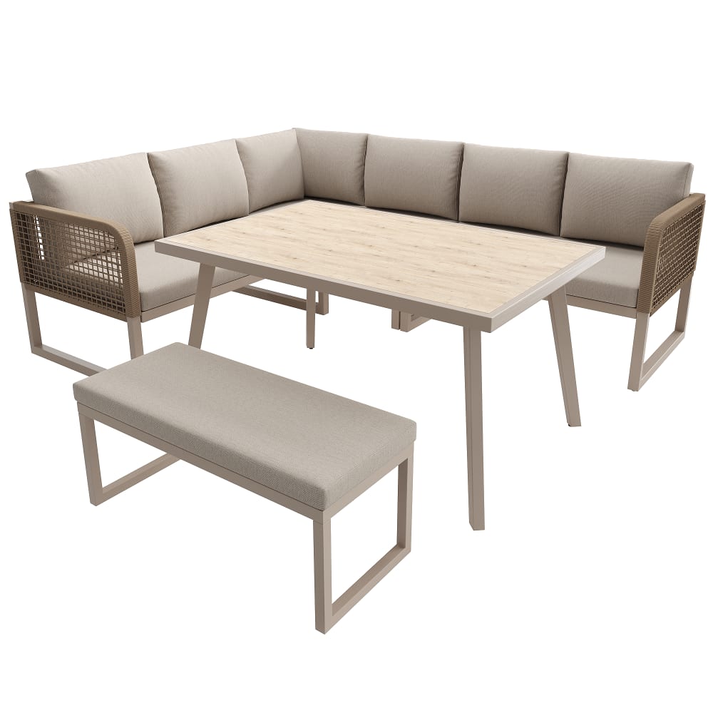Ensemble table avec chaises - places
