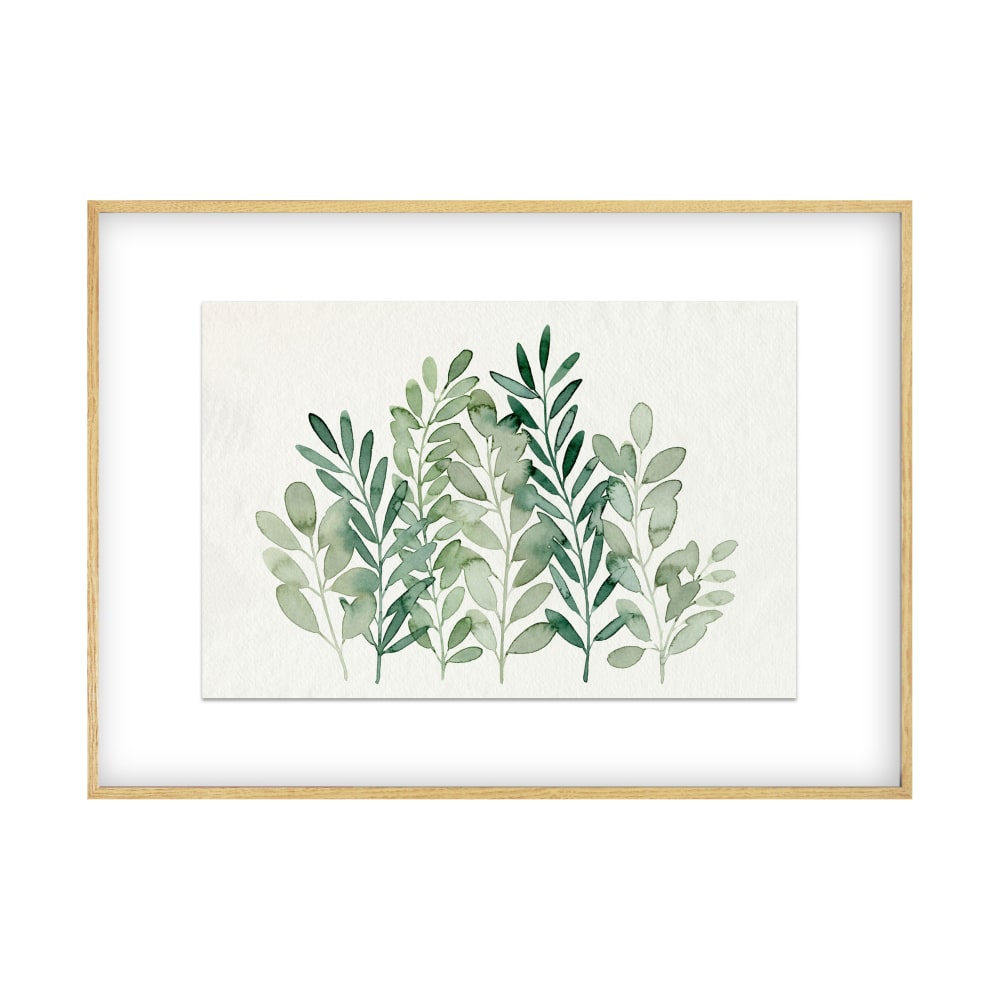 Tableau insouciance green - cadre