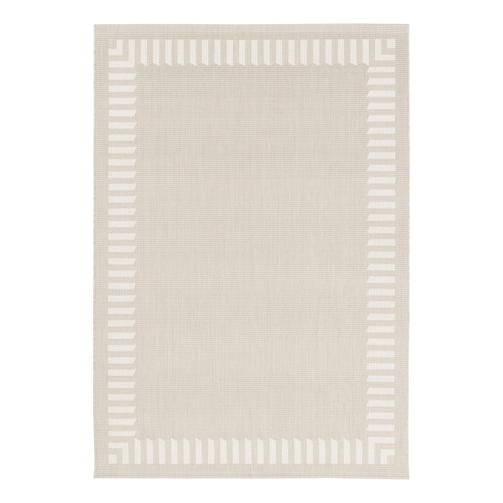 Tapis intérieur extérieur fibres recyclées 120 x 170 cm