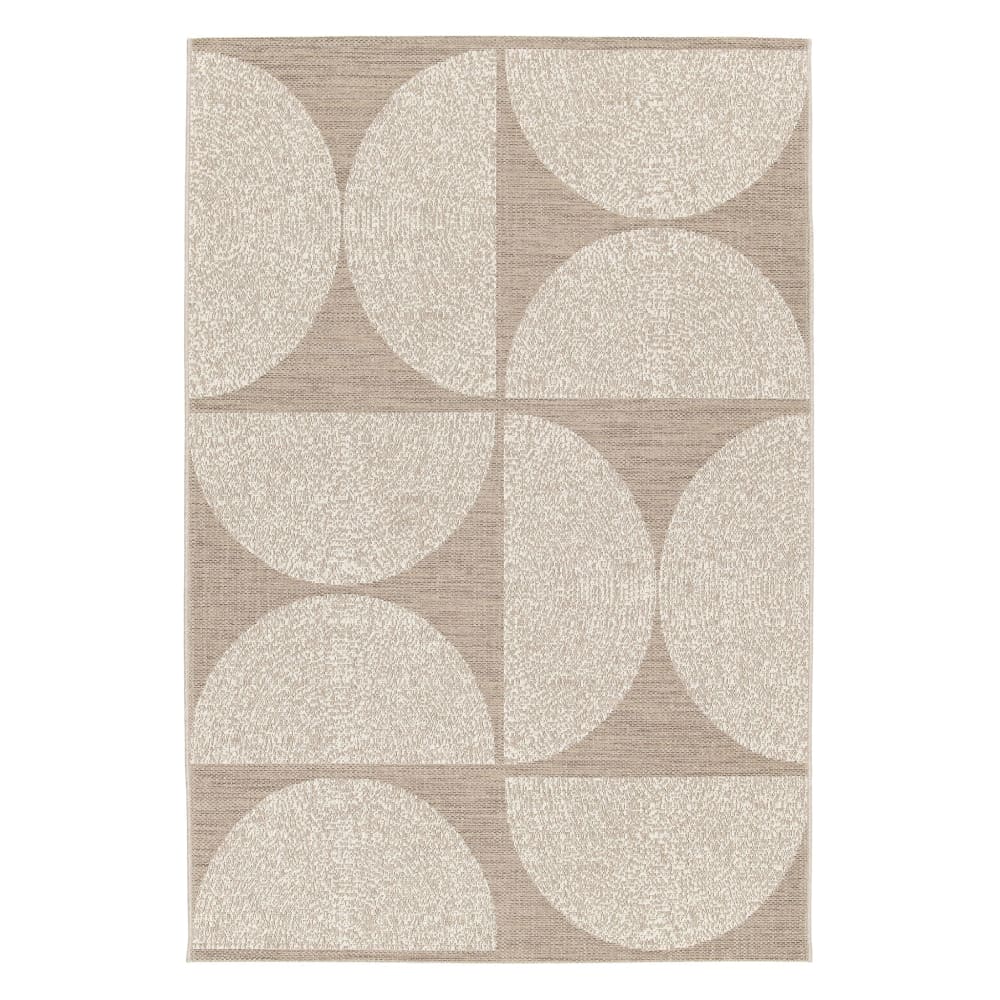 Tapis design intérieur extérieur aspect sisal 160 x 230 cm