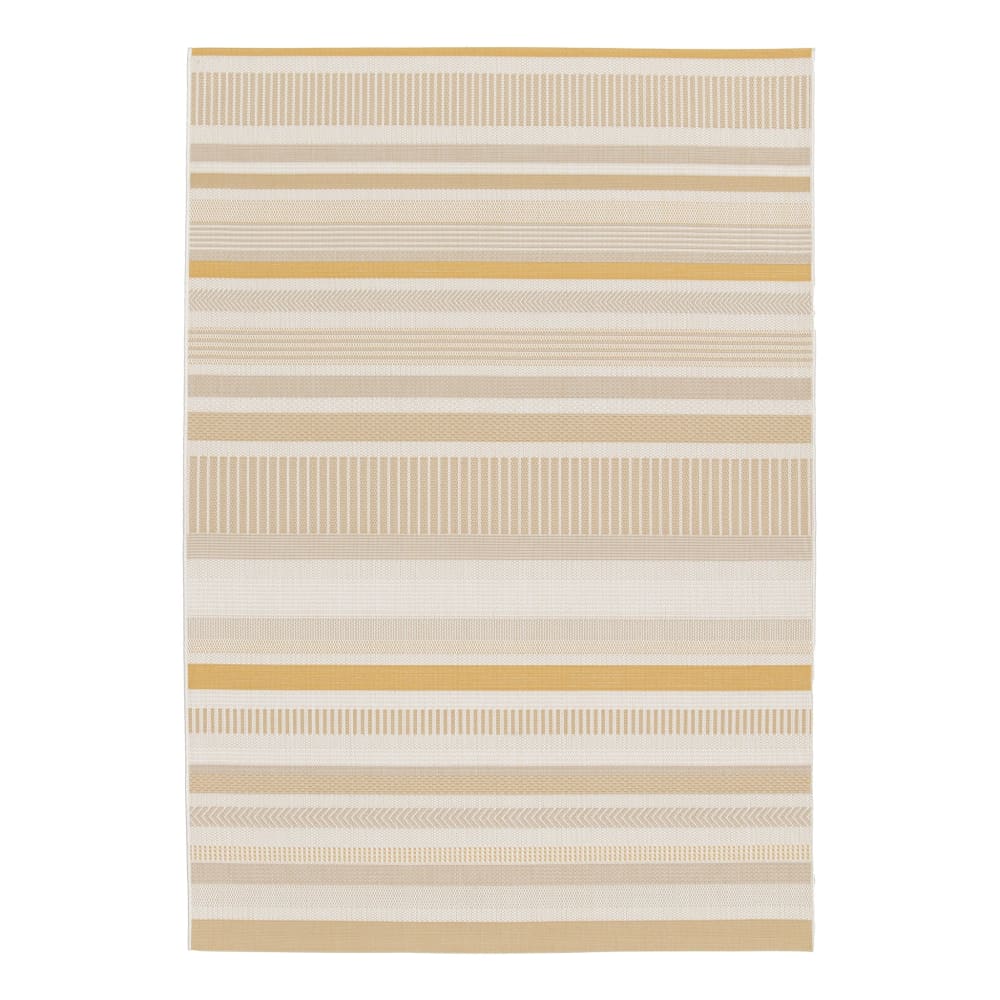 Tapis intérieur extérieur à rayures 160 x 230 cm