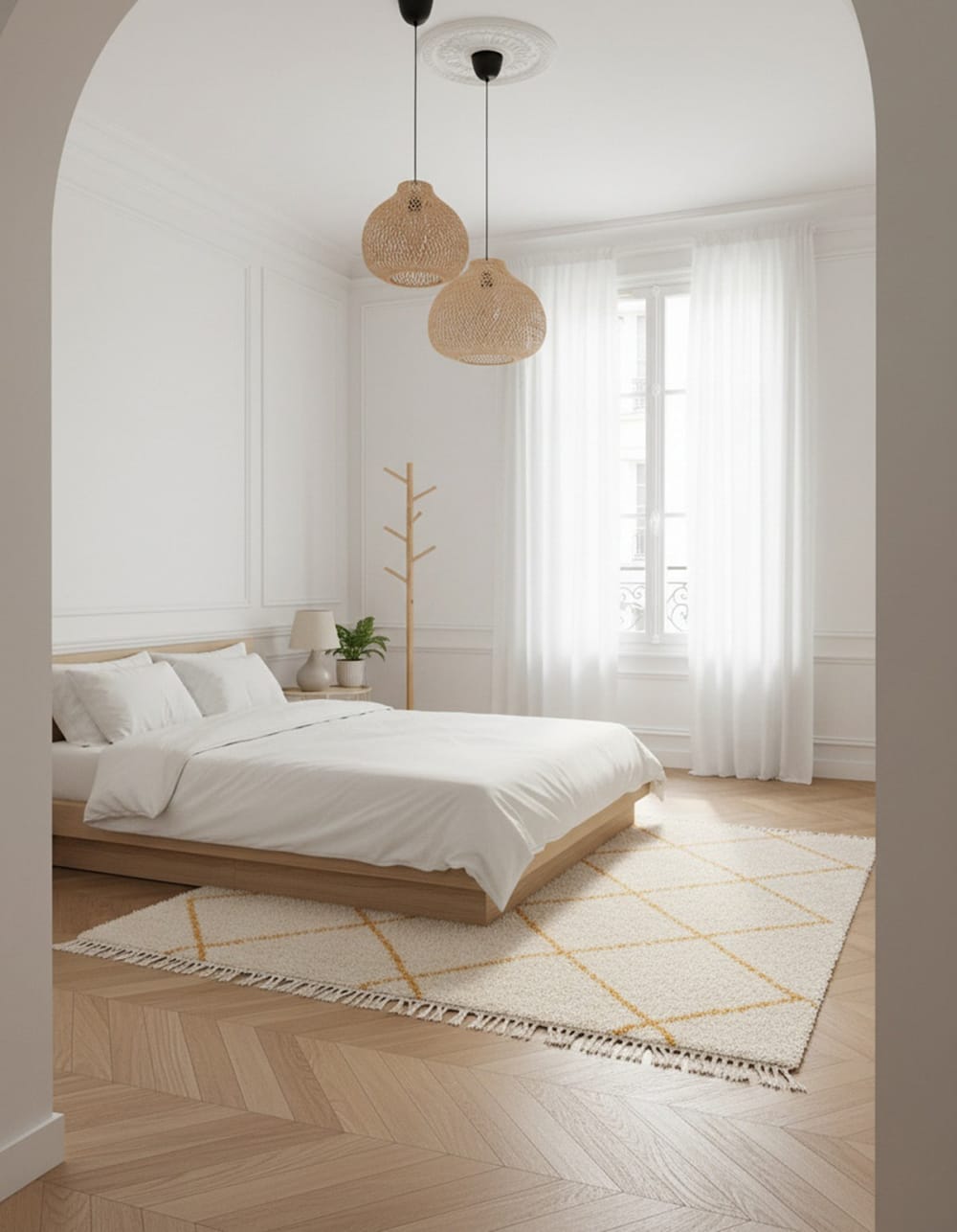 Tapis épais à franges doux et raffiné 160 x 230 cm — vue 3